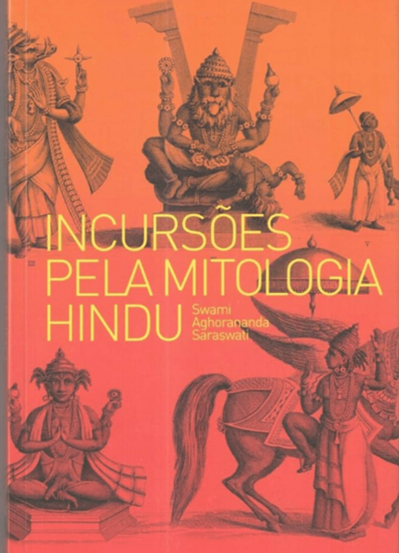 Capa do livro Incursões pela mitologia hindu