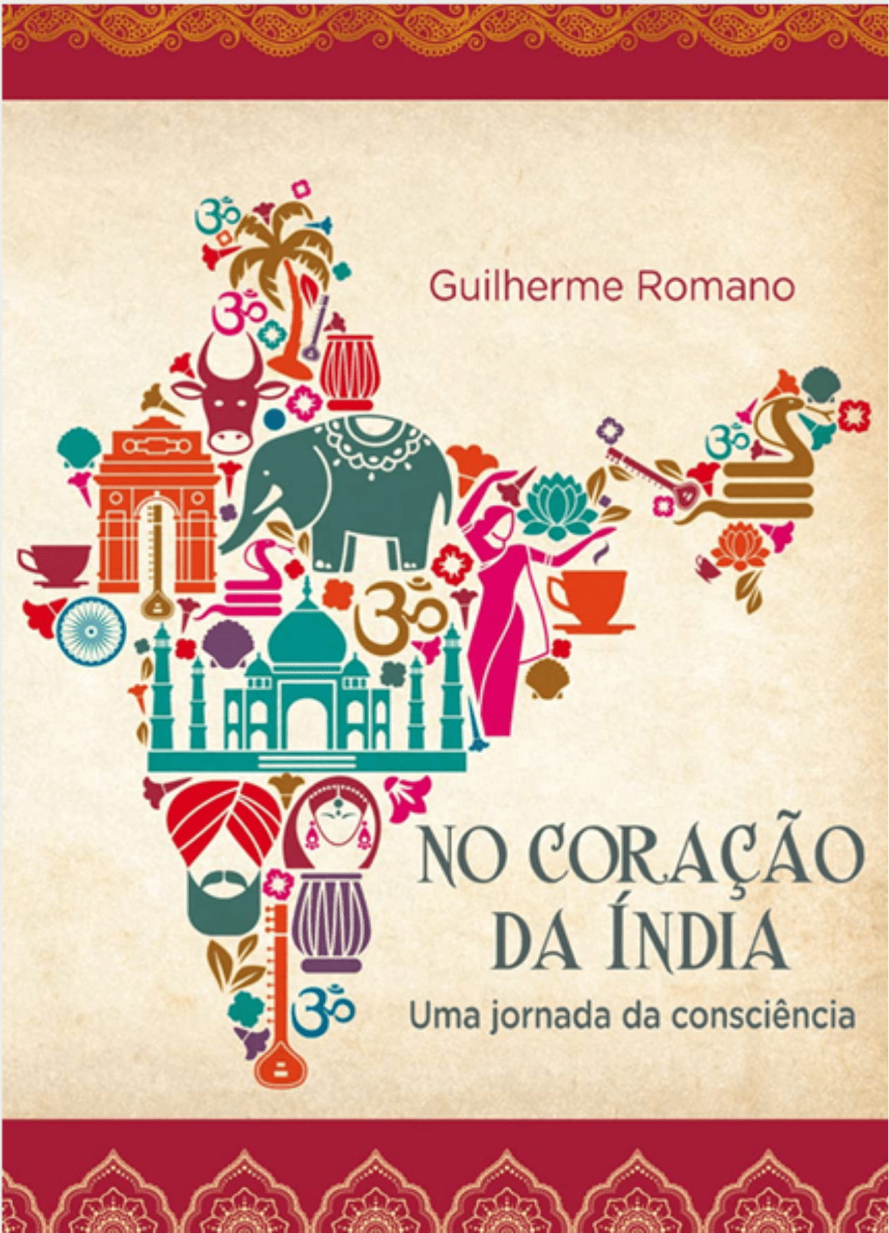 Capa do livro No Coração da Índia