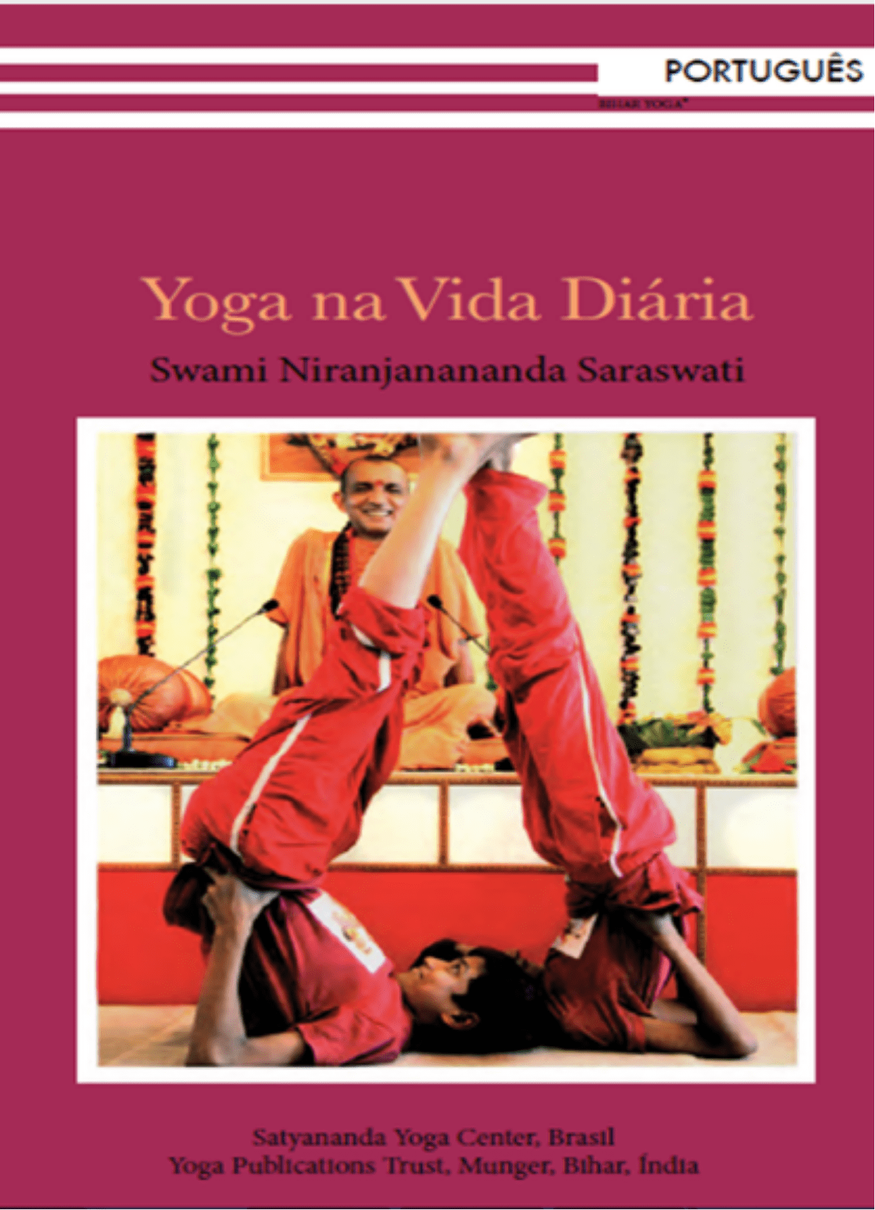 Capa do livro Yoga na vida diária